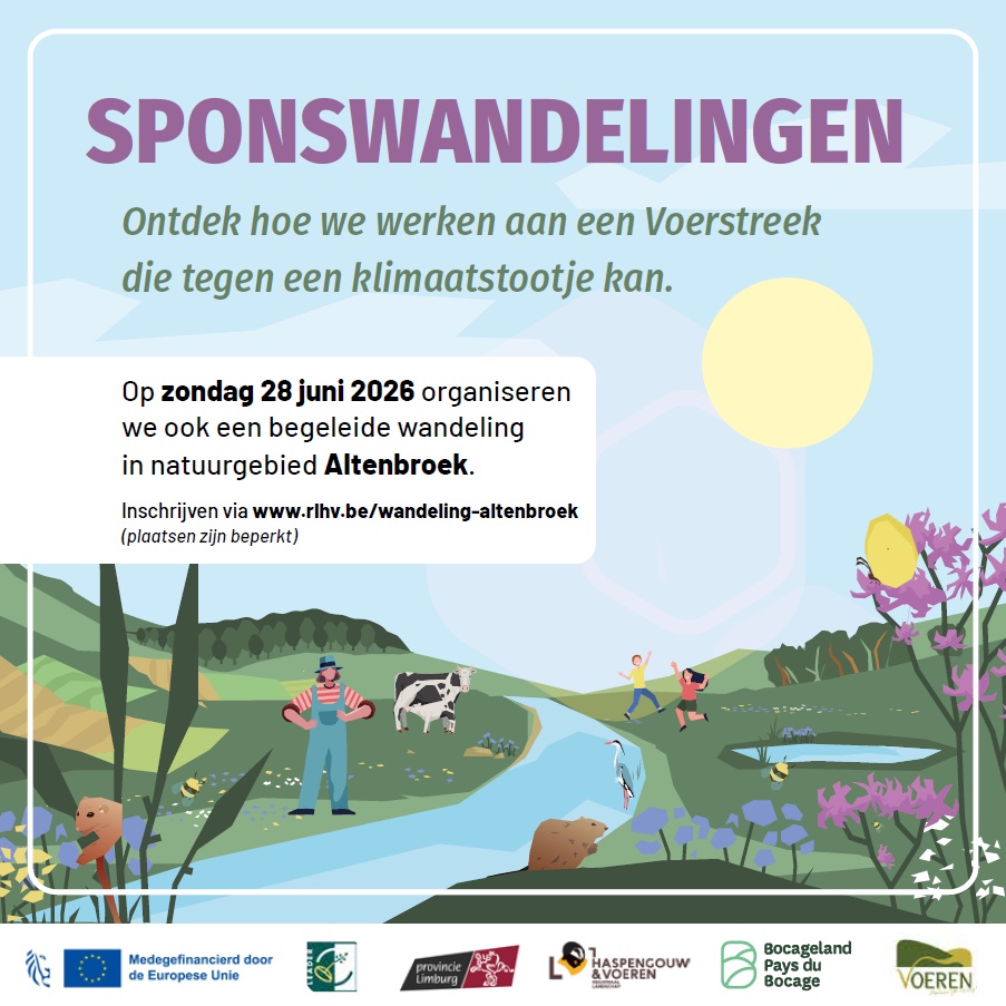 Sponswandelingen in de Voerstreek